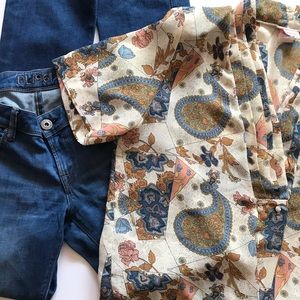 Vintage! Lauren Lee Short Sleeve Blouse
